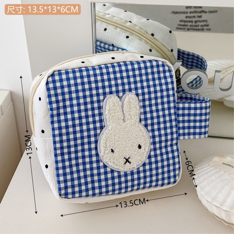 Tengyi original lindo gato de dibujos animados bolsas de maquillaje portátiles de gran capacidad para niñas bolsas de almacenamiento de maquillaje nuevas image 11