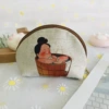 Bathing fat concubine