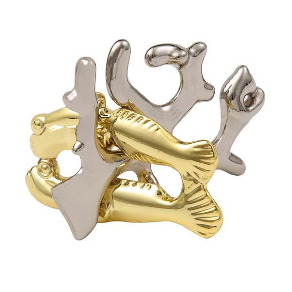 Metal, marine, coral