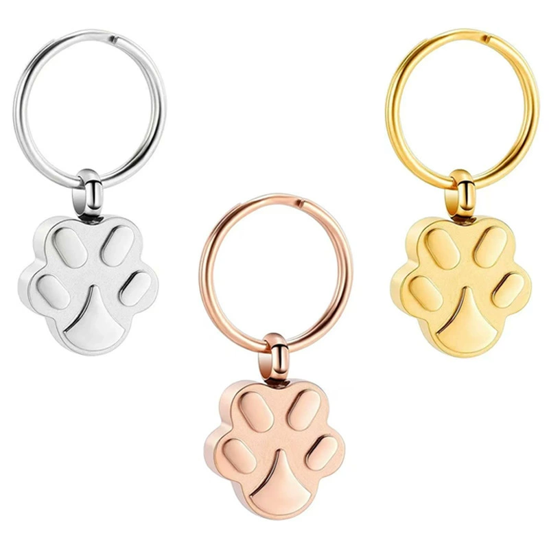 Мужское ожерелье европейского и американского производства можно гравировать с отпечатками когтей, подвеской-урной, памятным брелком для ключей с прахом питомца.