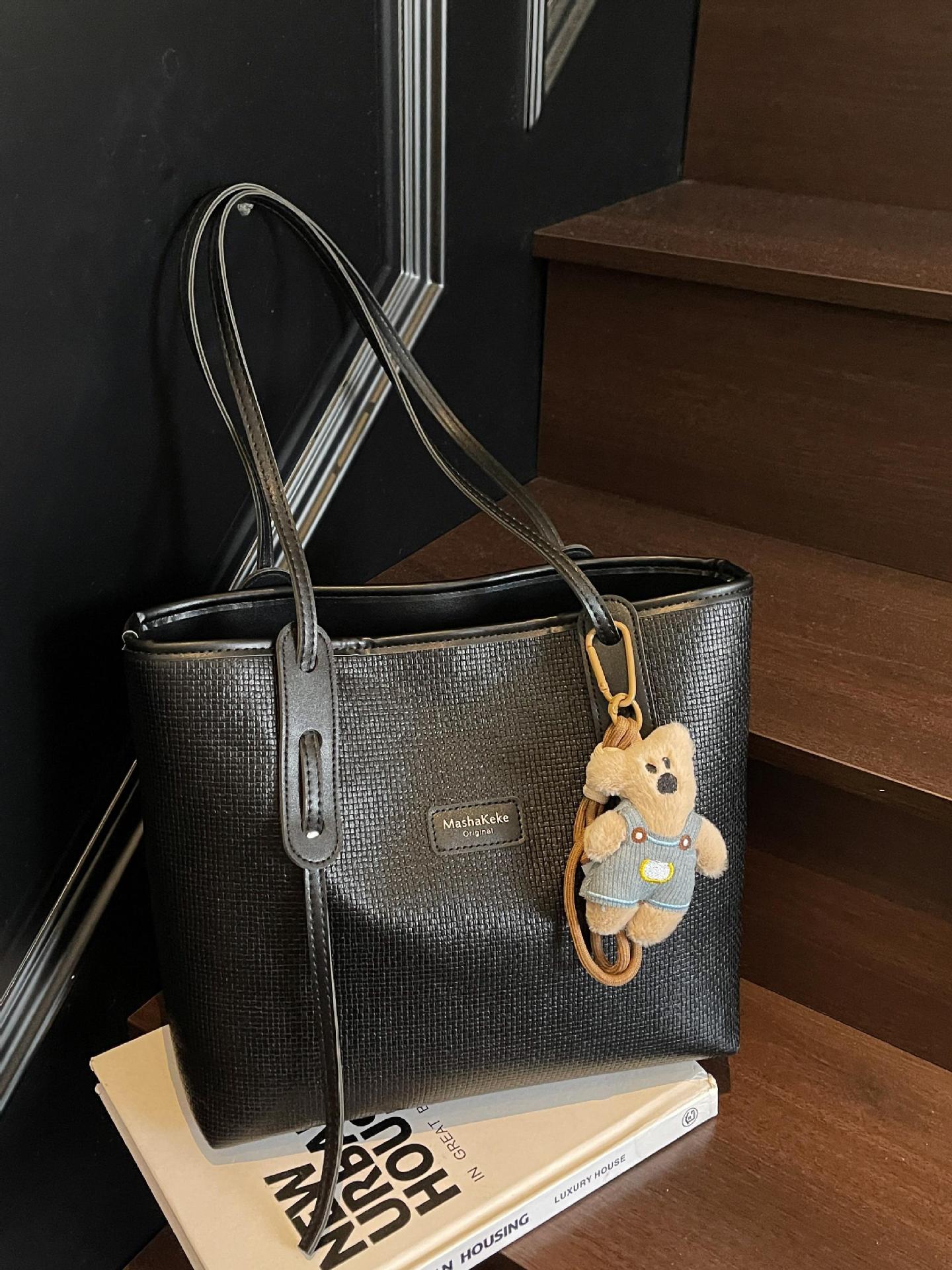 Bolso de axila de trabajo de cercanías más vendido transfronterizo de gran capacidad 2025 nuevo bolso de hombro retro de todo fósforo Bolso Tote para mujer