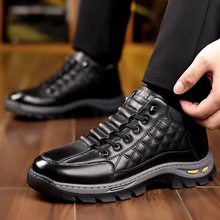 断码正品男鞋2025秋冬季新款户外运动鞋防滑防水耐磨跑步休闲板鞋