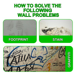 Jaysuing Roller Wall Putty for Home Wall Stain Cover, Graffiti Crack Repair and Maintenance Refinish Putty