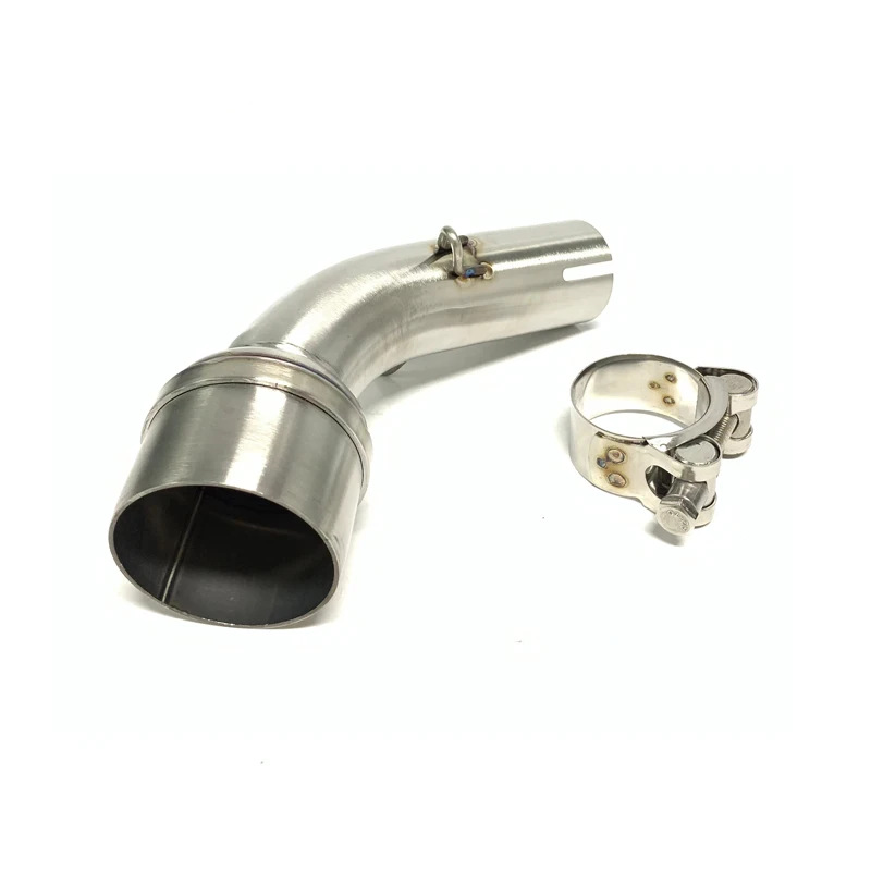 Suitable for Yamaha R25 R3 Mt03 Mt25 2015-2020 Modified Exhaust Pipe Stainless Steel Mid-Section Adapter
