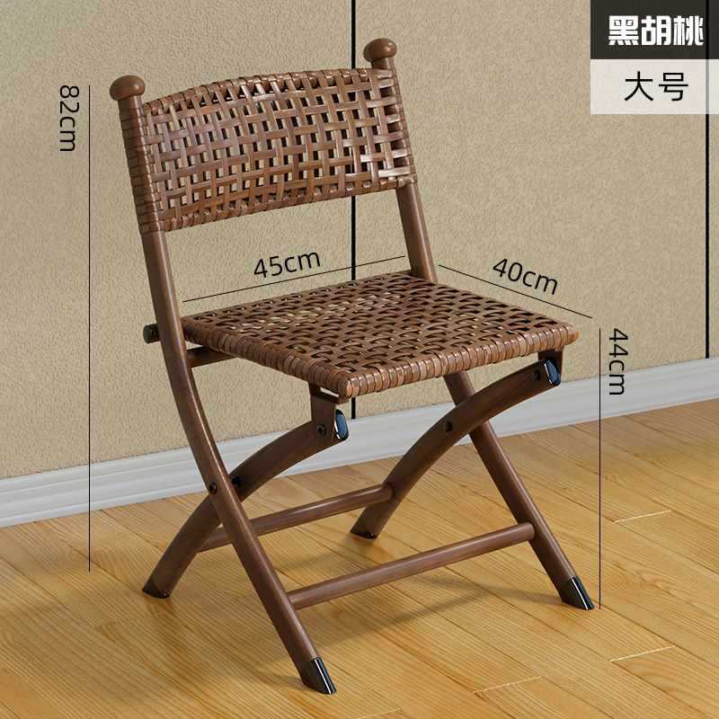 Sillas plegables de balcón casera sillas de caña de plástico respaldo sillas pequeñas sillas al aire libre solo mazza taburetes sillas de comedor
