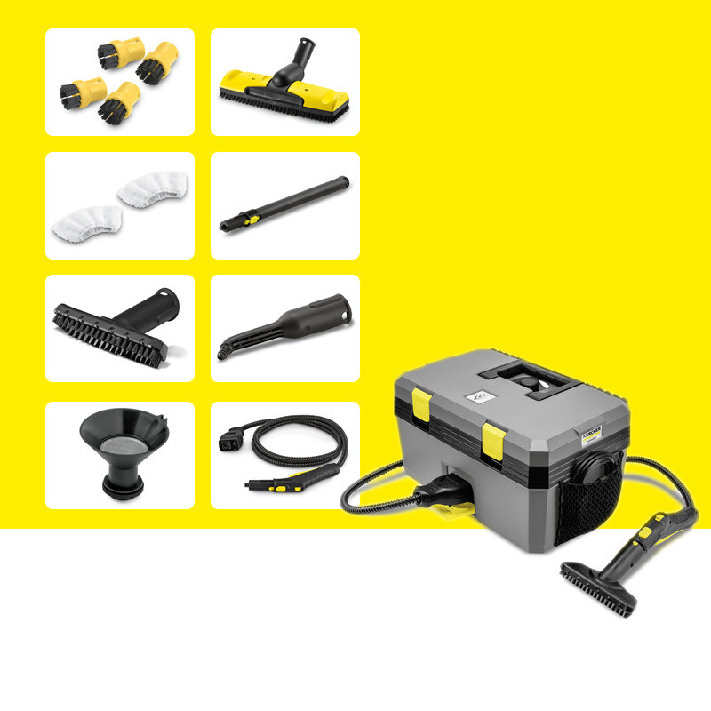Kahe Kaichi Steam Cleaning Machine SG4/2 Accessories Accessories Collection Small Round Brush Floor Brush Nozzle Towel Extension Rod