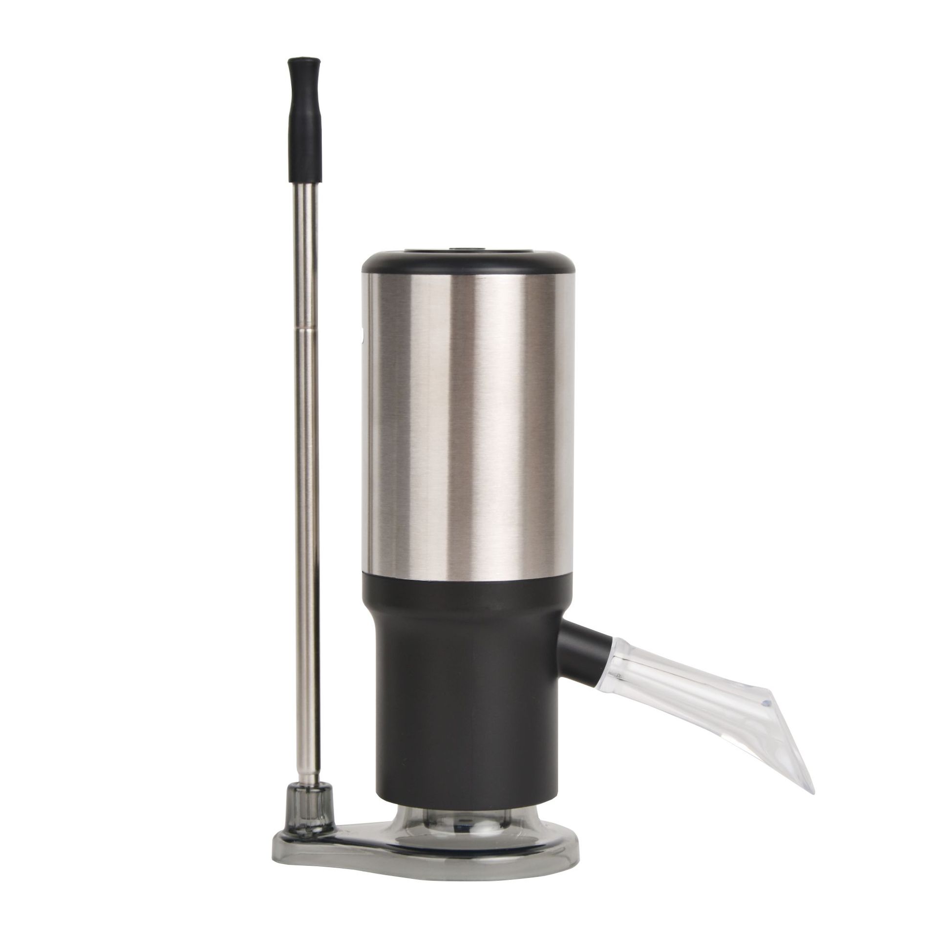 electric smart wine decanter charging stainless steel
