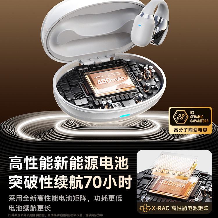 不入耳夹耳式蓝牙耳机无线降噪运动开放式耳夹式大电量长续航耳机|undefined