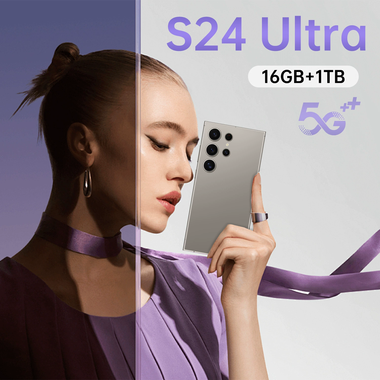 Смартфон 4G, 64 ГБ, экран 7.3 дюйма, многоцветная кросс-брендовая версия