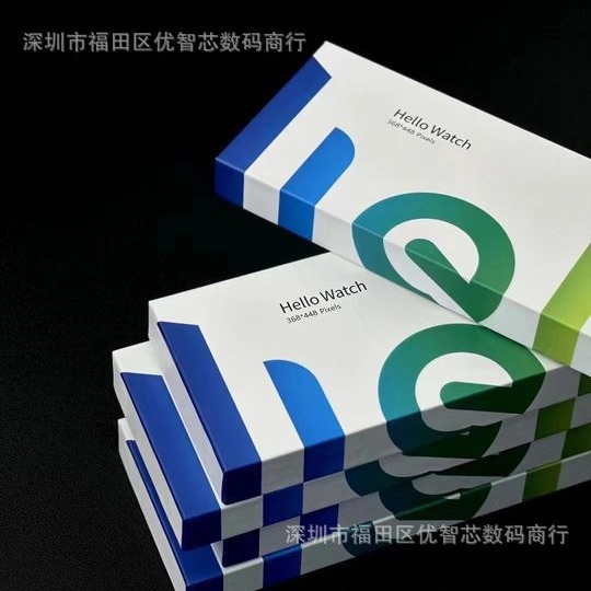 Hello3Watch Reloj inteligente de 2,04 pulgadas Pantalla adorada Huaqiang North Cross-Border S8 ultra brújula