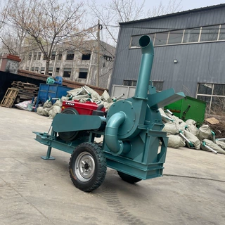 移动款树枝粉碎机干湿木条子粉碎机桃木杂木粉碎机