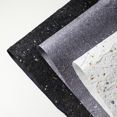 Holiday flower wrapping paper handmade stone texture paper gold and silver dot texture bouquet wrap flower paper gift packing paper wholesale