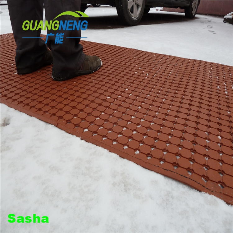 带孔橡胶垫卷材,车间橡胶垫,久站不累脚垫,操作间地垫