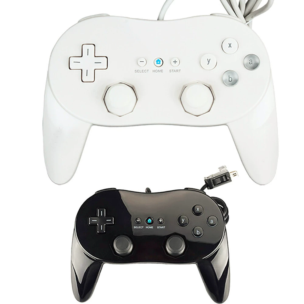 Совместимый контроллер Wii классический второго поколения, маленький Pro-контроллер для Wii