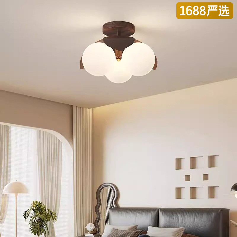 [Estrictamente seleccionado] Luz principal de estilo antiguo, luz de techo LED para habitación infantil, luz de restaurante de sala retro francesa de alta gama