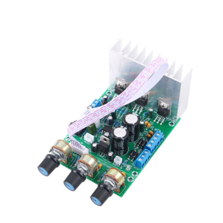 TDA2030A功放板2.1三声道30W+15W*2发烧级超重低音炮兼容LM1875