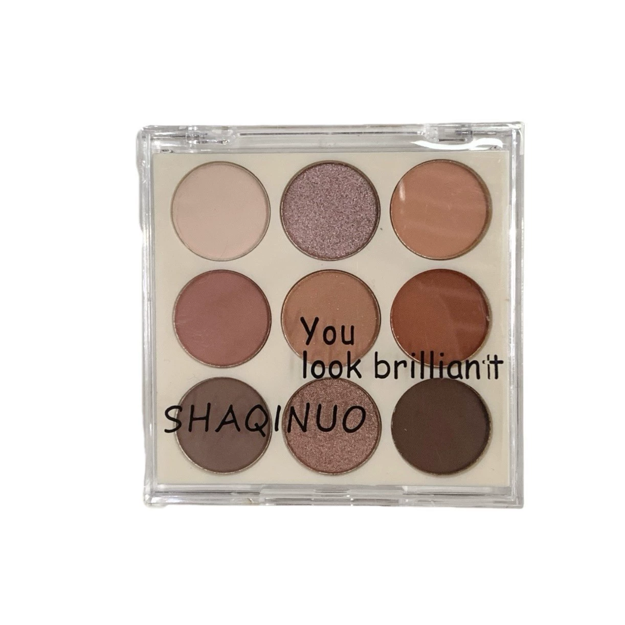 N1001 eclipsed nine-color eyeshadow palette, fake makeup pearlescent matte all-in-one affordable student party makeup