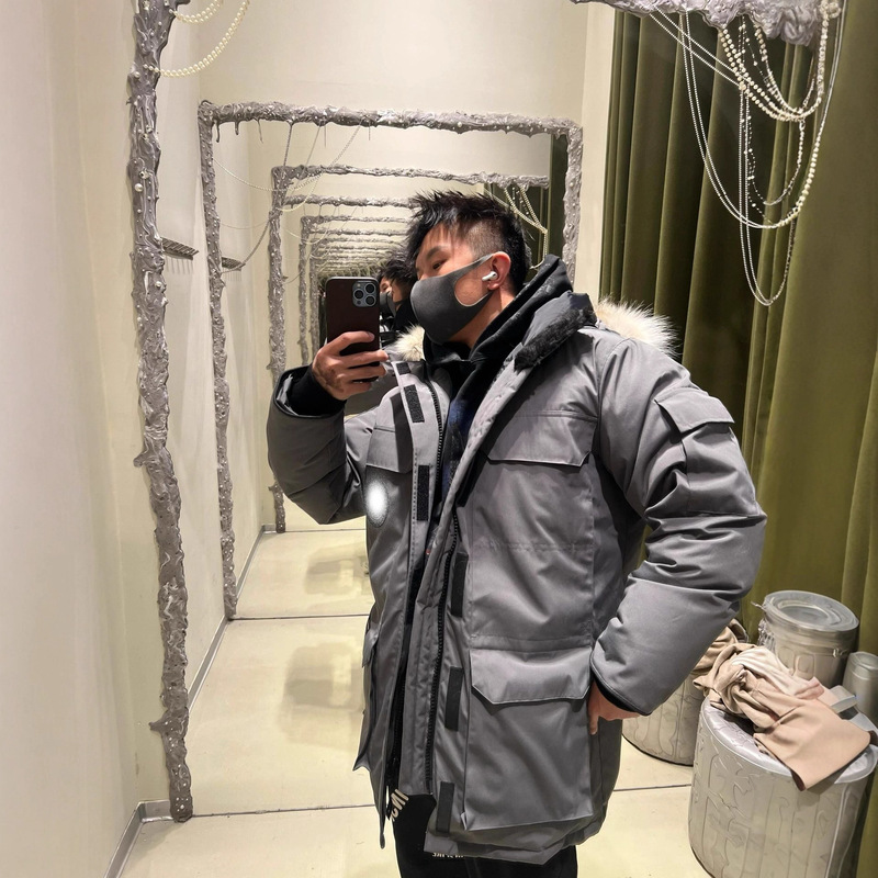 2026 Canada Goose Men's and Women's Winter down Jacket 08 Expedition Mid-Length Thickened Warm Parka with Fur Collar Coat 2026 Canada Goose Men's and Women's Winter down Jacket 08 Expedition Mid-Length Thickened Warm Parka with Fur Collar Coat