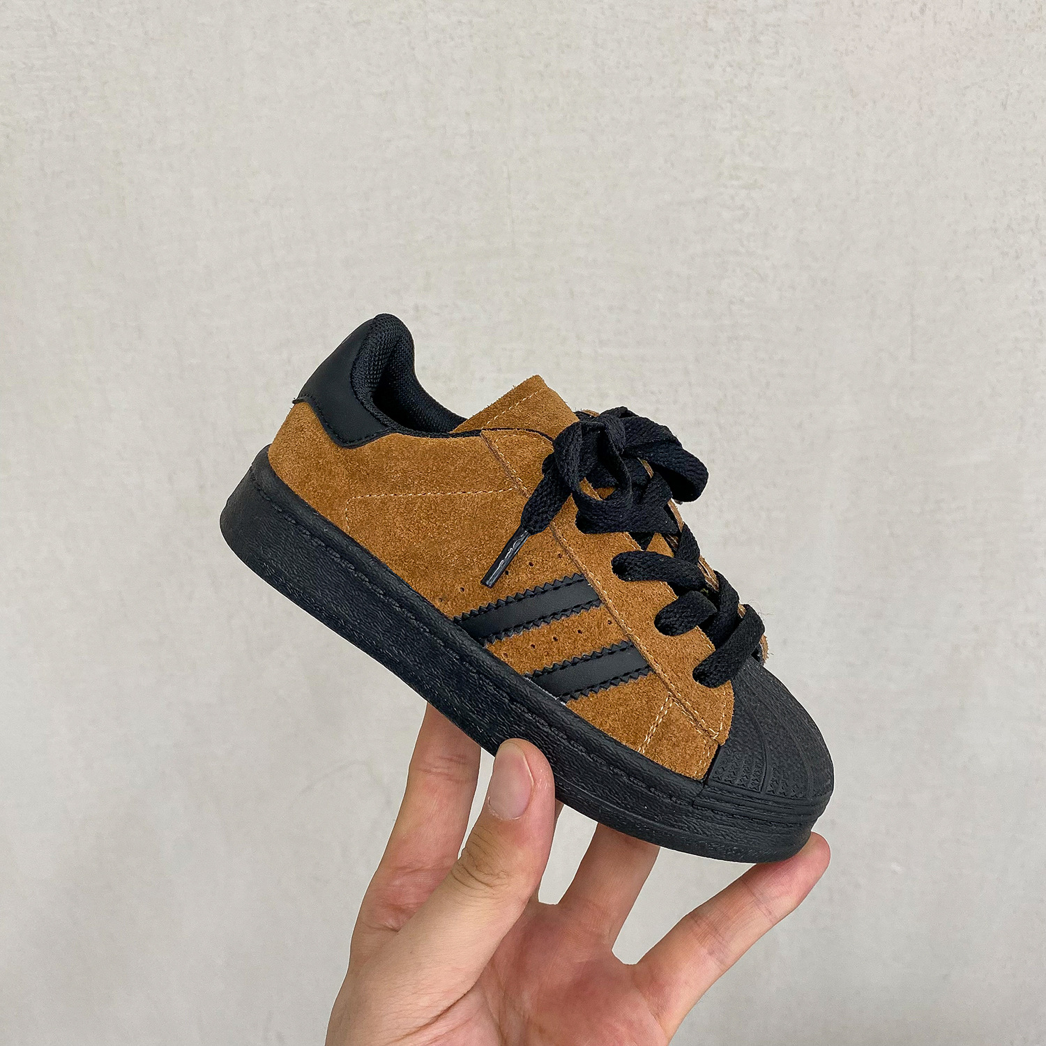 QQO – planche rayée en cuir véritable pour enfants, mode garçons et filles, semelle souple décontractée, automne 2023_voghion.com