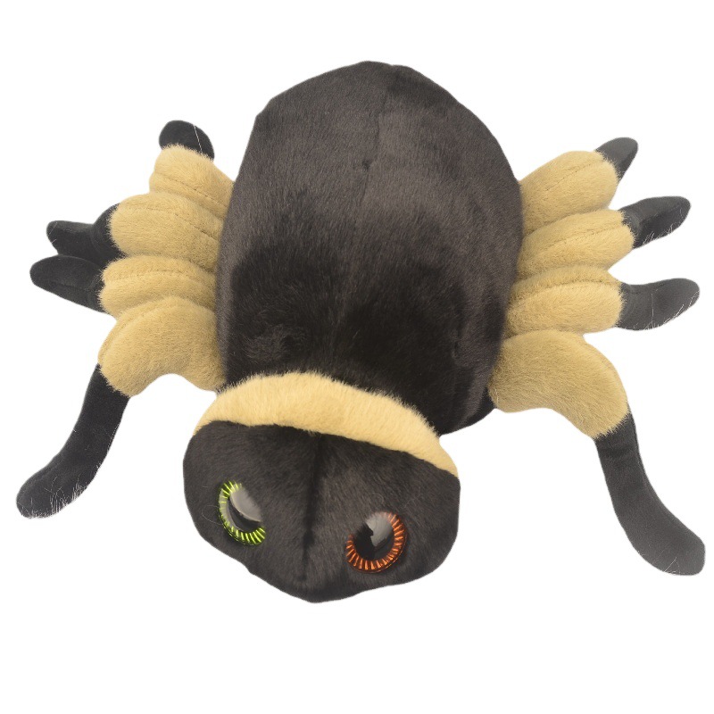 Juguete de peluche de araña grande de simulación Muñeca de animal divertida y complicada Regalo de Halloween Nueva muñeca de amor para niños y niñas