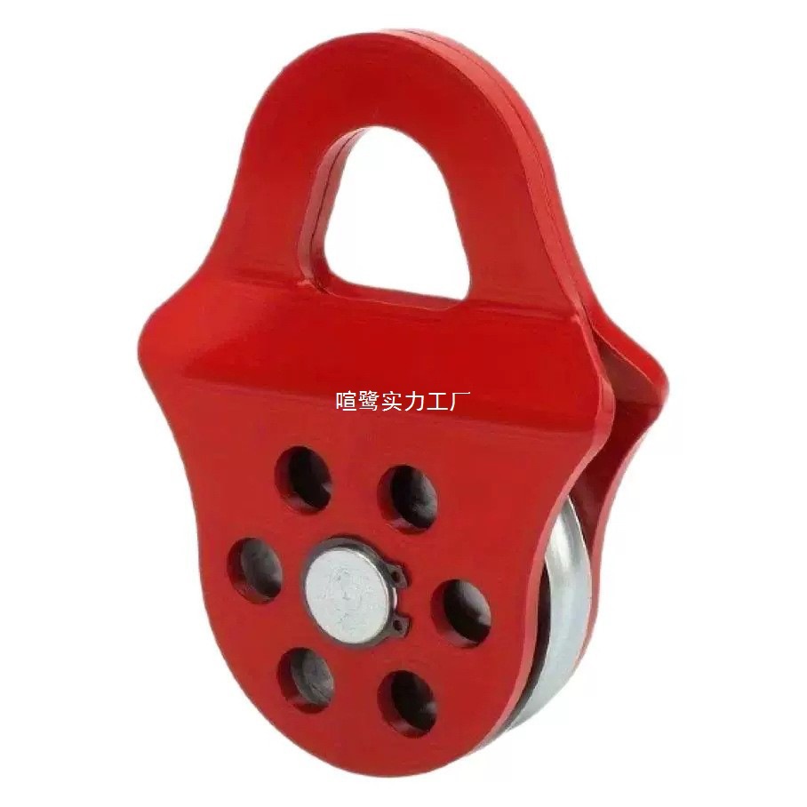 越野绞盘动滑轮pully block winch绞盘绳钩夹板滑轮改装6吨