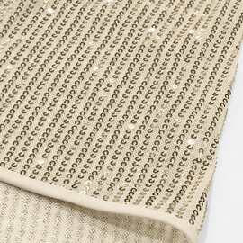 男士复古亮片短袖衬衫翻领系扣T恤聚会派对夜店酒吧闪耀男款上衣