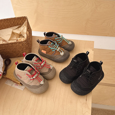 Martens, детские утепленные демисезонные удерживающие тепло короткие сапоги подходит для мужчин и женщин, мягкая подошва