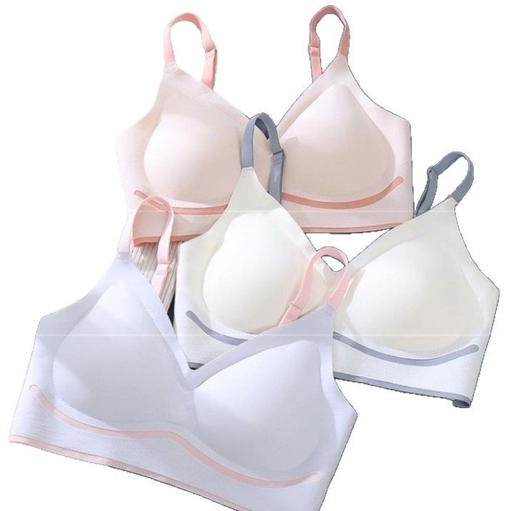 Ropa interior sin marcas, pecho pequeño, sin anillo de acero, pecho colateral, anti-caída, espalda hermosa, cómodo y sexy, sujetador de mujer