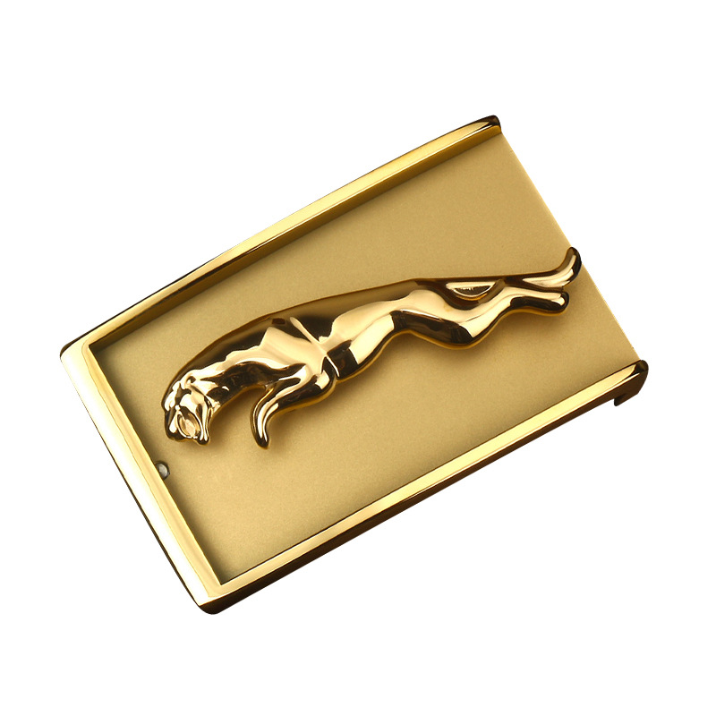 3,5/3,8 hebilla de cinturón de acero inoxidable hebilla sin dientes tipo prensa para hombre hebilla de cinturón de alta calidad hebilla de cinturón de material de sensación venta directa