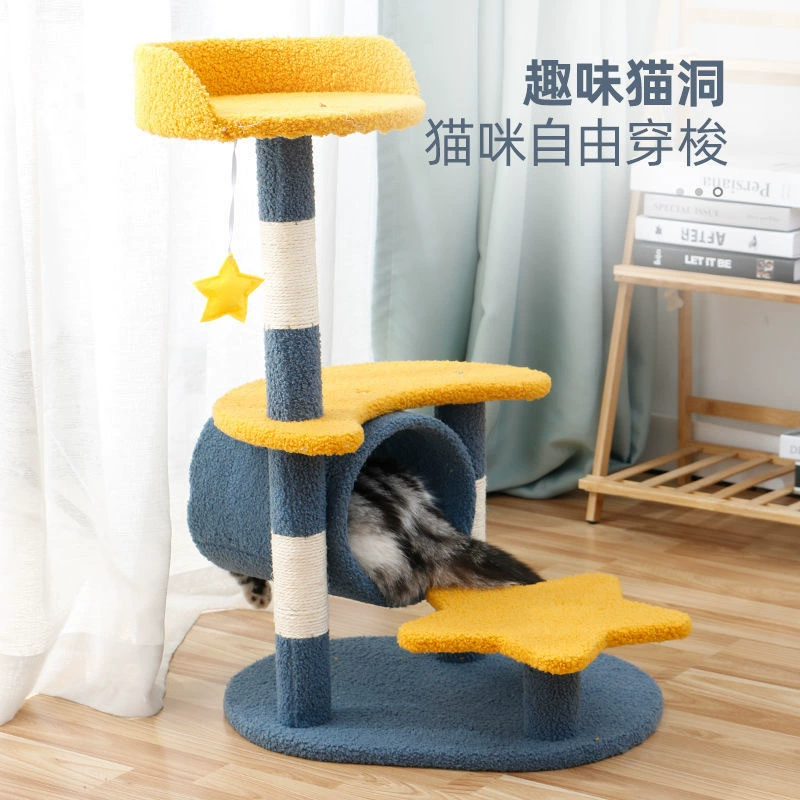 Кошка Скребет Стойку Кошка Царапины Доска Кошка Игрушка Большая Царапина Кошка Столб Сизаль Кошачье Гнездо Кошка Скалолазание Стойки Интегрированные Принадлежности Для Кошек