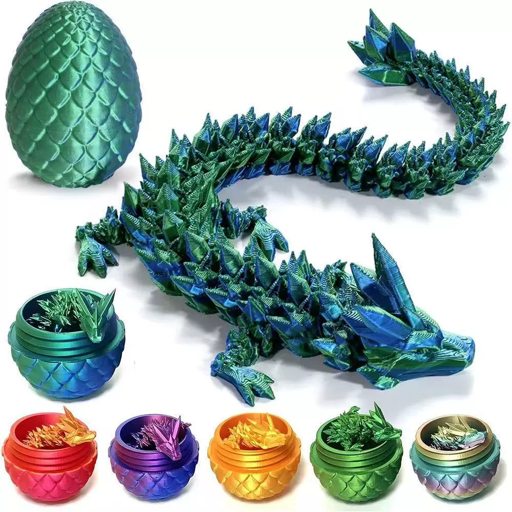 Драконьи яйца, драконьи яйца, 3D-печатанные драконы, 3D-печатанный дракон