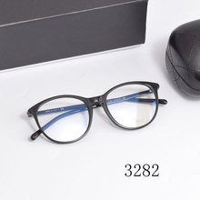 小香同款眼鏡架3282板材小圓框眼鏡框近視平光眼鏡跨境代發