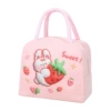 Fuchsia strawberry, rabbit