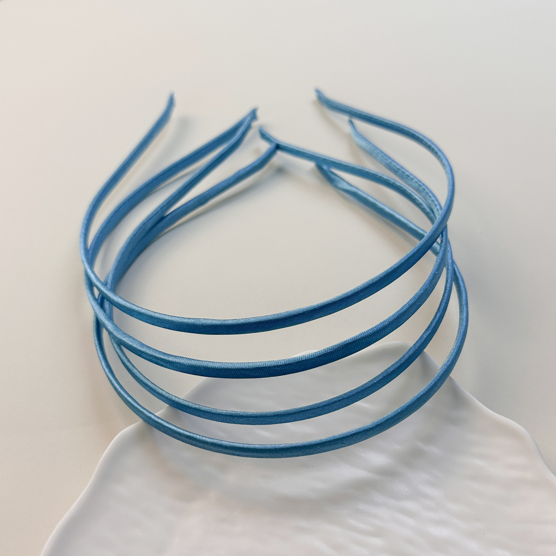 5mm lake blue fabric wrap