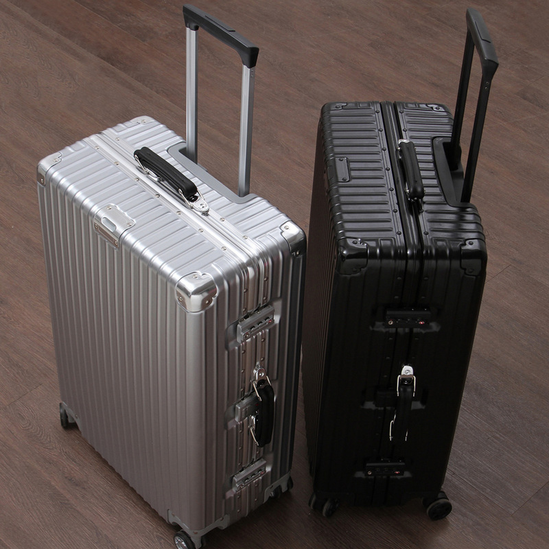 [A generation] Yuluxing retro aluminum frame luggage case universal wheel suitcase 20/22/24/26/29 inches