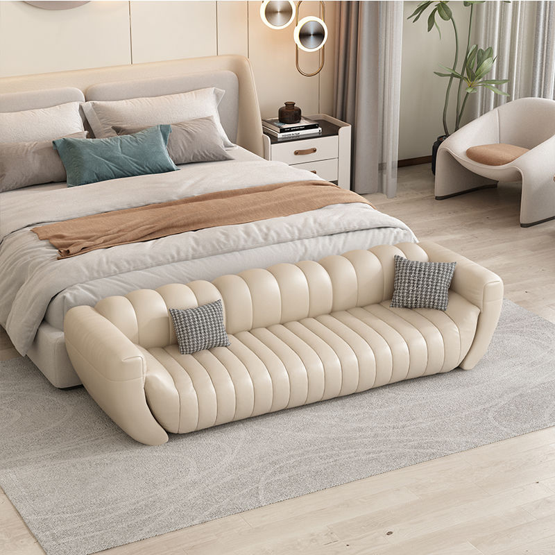 Bedroom bed sofa tail stool Nordic simple living room sofa modern…