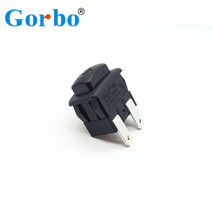 按钮开关 自锁开关 无锁自复位开关4脚无弧灯弧形