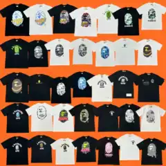 Streetwear Short Sleeve T-Shirt Tee Top Unisex Camo Premium Loose Fit Crew Neck T-Shirt