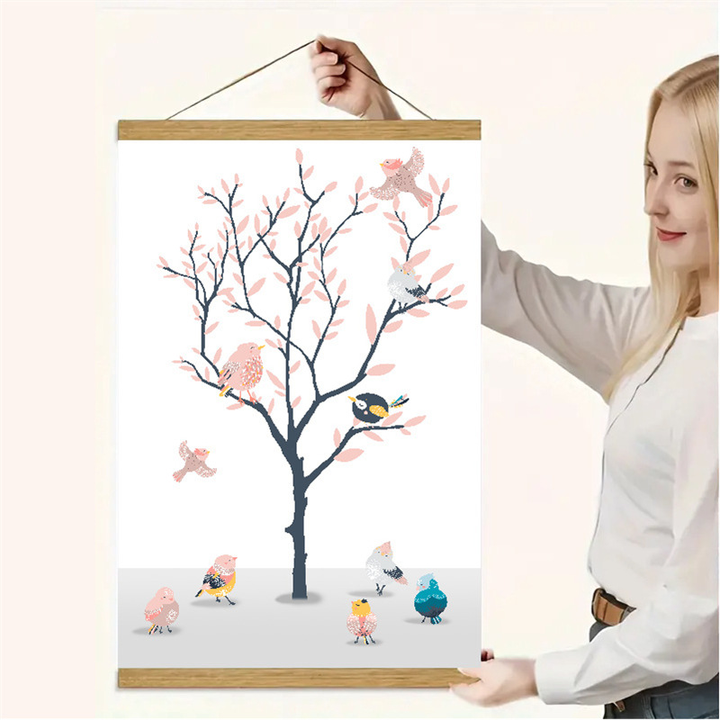 1PCS  防水艺术挂画装饰，用于走廊、客厅、办公室和教室装饰