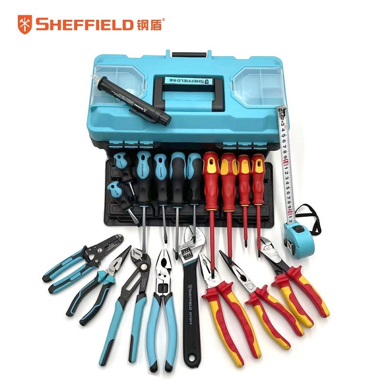 钢盾/SHEFFIELD T020321 21件G系列电工精品套装
