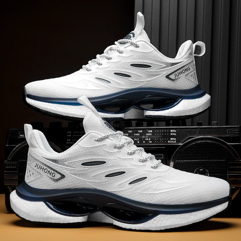 Трансграничные взрывные мужские кроссовки, папы, легкие попкорн, дышащие, сетка, повседневные кроссовки