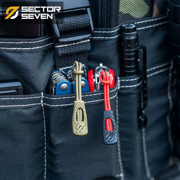 Zone 7 Non-Slip Quick Handle Rope Key Pendant Tool Decorative Lanyard Bag Zipper Head Extension Rope Accessories