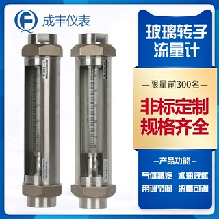 玻璃管转子流量计G30-25 垂直安装 二氧化塘气体不锈钢材质流量计