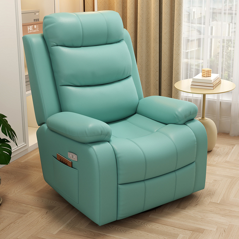 Sofá espacial de primera clase, silla mecedora multifuncional, dormitorio, sofá de computadora perezoso, sofá eléctrico para una sola persona.