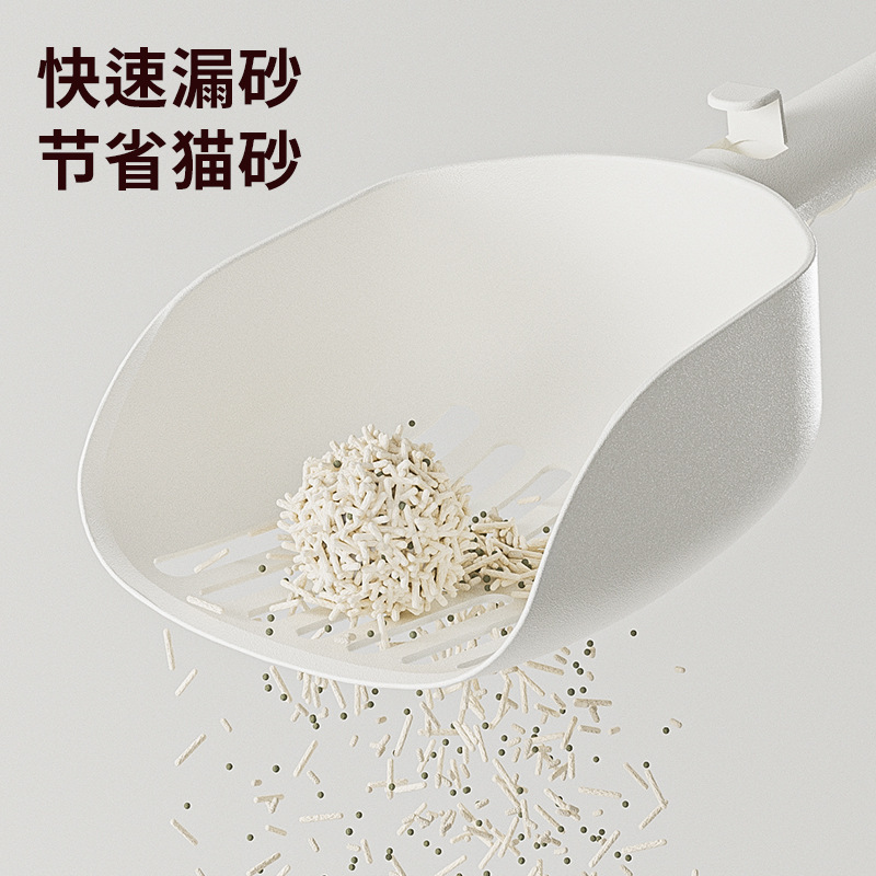 Spot al por mayor pala de mierda de gato grande arena de gato bentonita arena de tofu pastel de pala universal se puede utilizar para pala de arena de gato suministros para mascotas