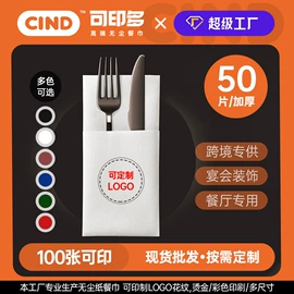 餐巾纸;抹布、百洁布;除尘掸