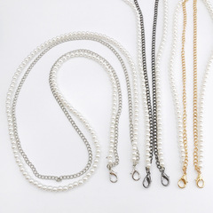 Yi Lian new small fragrant style pearl chain crossbody mobile phone jewelry lanyard hanging chain bag shoulder strap chain gift for women