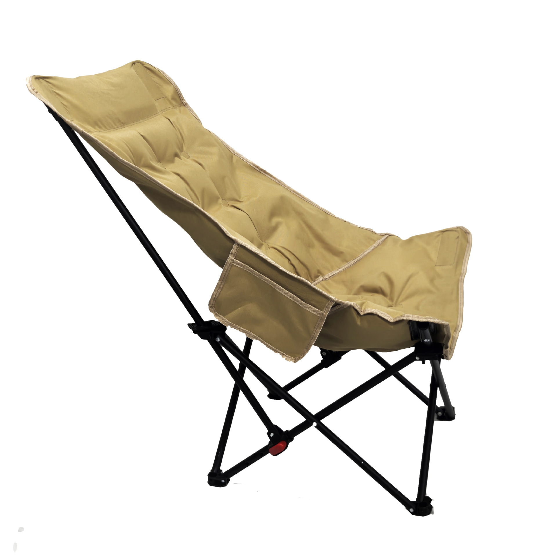 Ruida actualización al aire libre silla de luna de algodón llena de respaldo alto en el hogar silla de luna de algodón llena de tres velocidades ajuste de parque camping