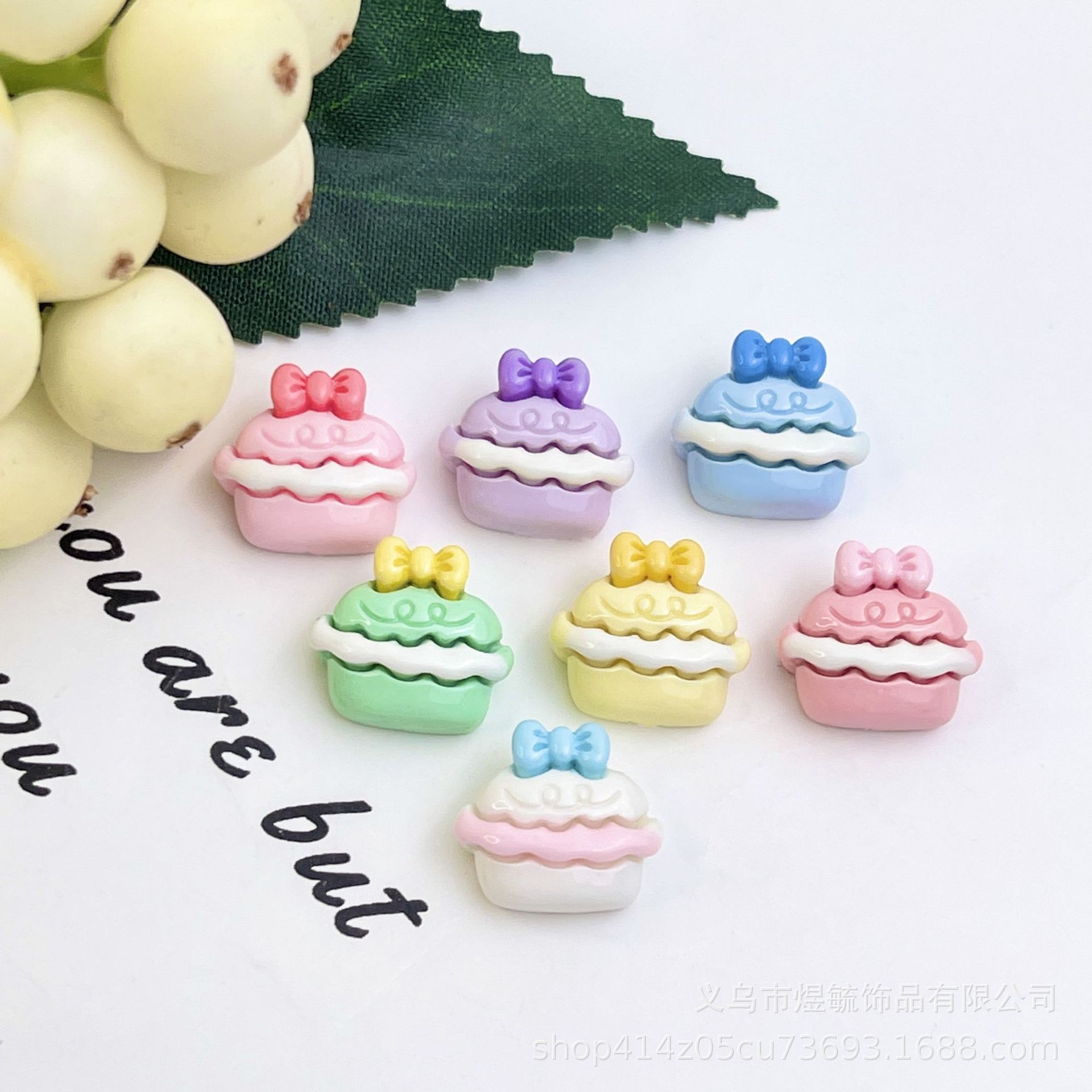 고품질 미니 나비넥타이 케이크 혼합 싱글