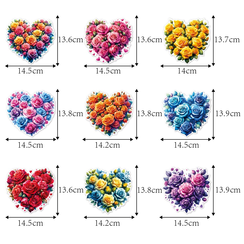 Adornos en espiral en forma de corazón de Amazon Propuesta de matrimonio de San Valentín Boda Amor romántico Colgante en espiral de rosas